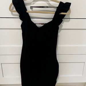 Kimchi Blue Urban Outfitters Fitted Tank Stretch Mini Dress Black Size XS